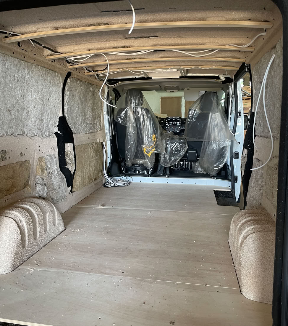 Isolation  liege projeté