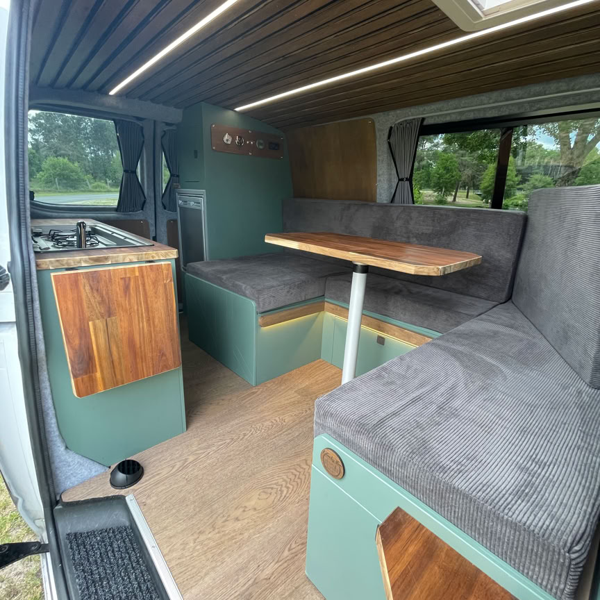 Aménagement volkwagen transporter T6 